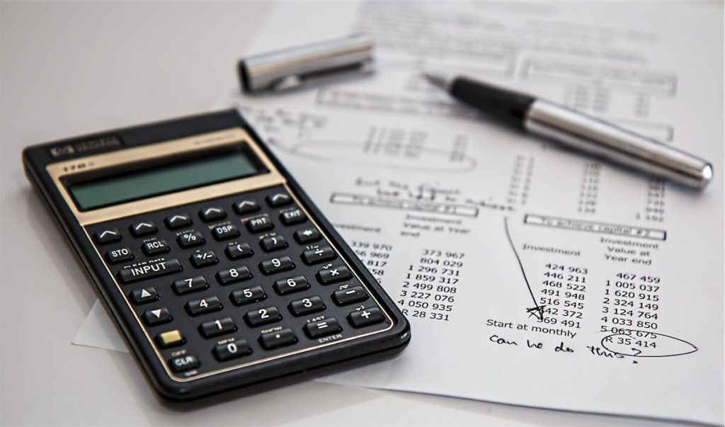 A calculator on top of the cost calculation sheet, working out the cost of decoupling for a second property to avoid paying ABSD in Singapore