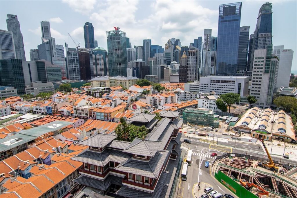  Image of private properties in Singapore, which are likely to benefit from the high demand due to Singapore's MOP HDB flats.